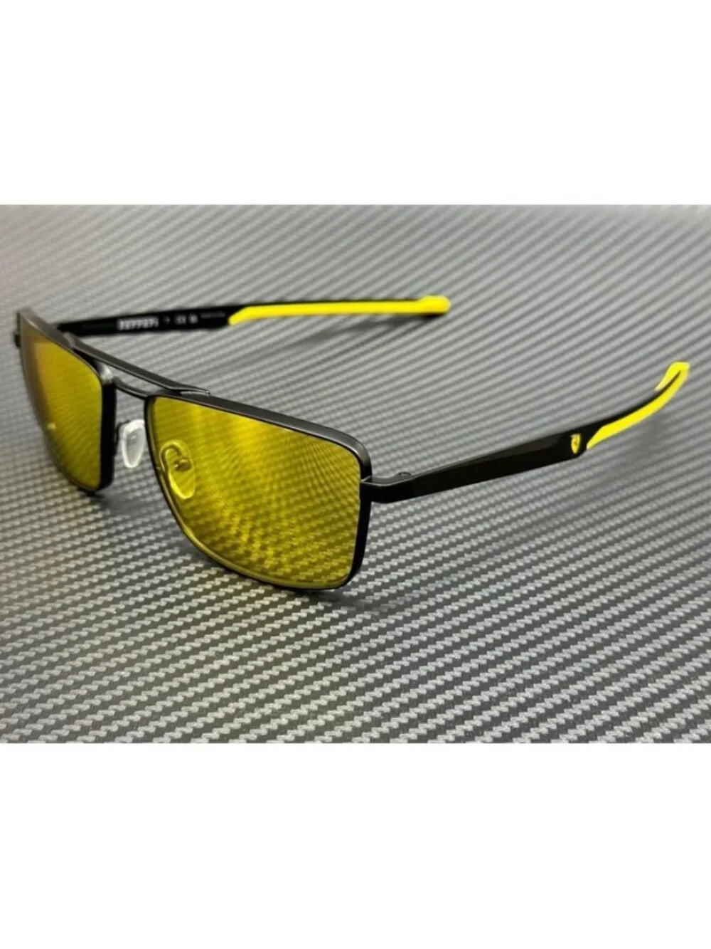 New Ferrari Men Matte Black Sunglasses 60-17-145